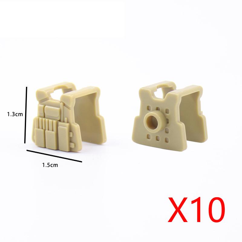 Military Building Blocks Soldier 88mm Flak Gun Cannon Rocket Artillery Military Army War Weapons NSV Backpack Assembly Brick Toy