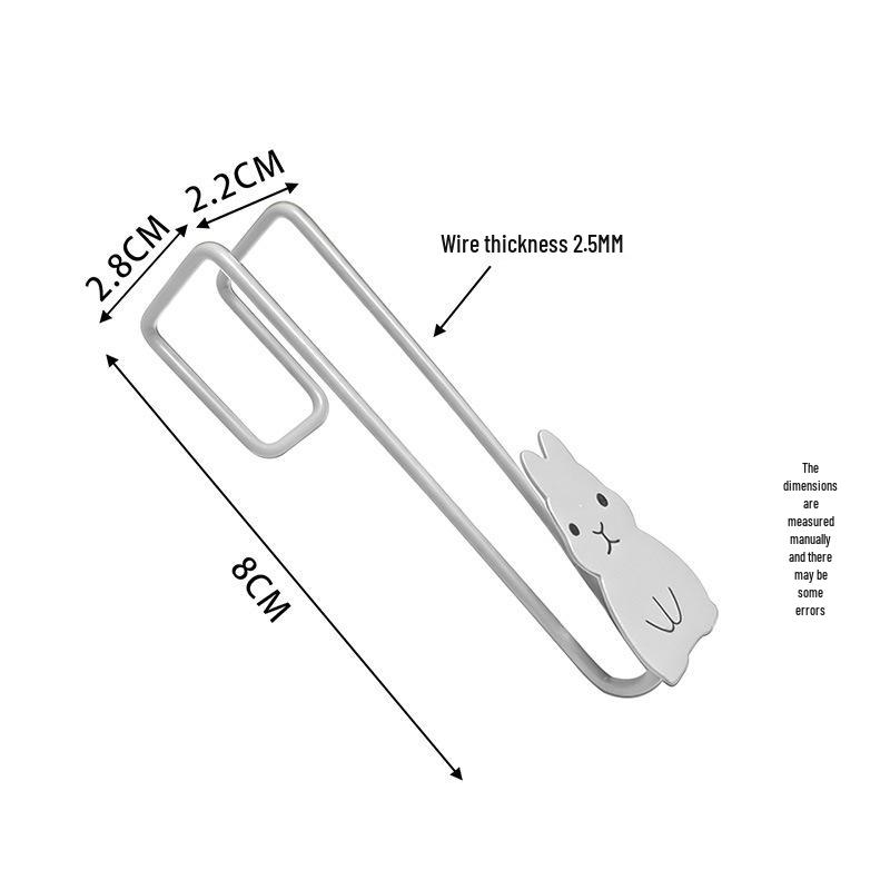 New Style No-Punch Cat Wrought Iron Hook for Kitchen, Cabinet, and Bedroom Door