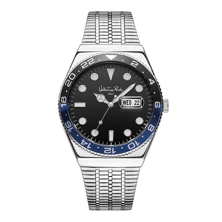 Ballentinoludi Vr6552B-Bkbl Men'S Metal Watch