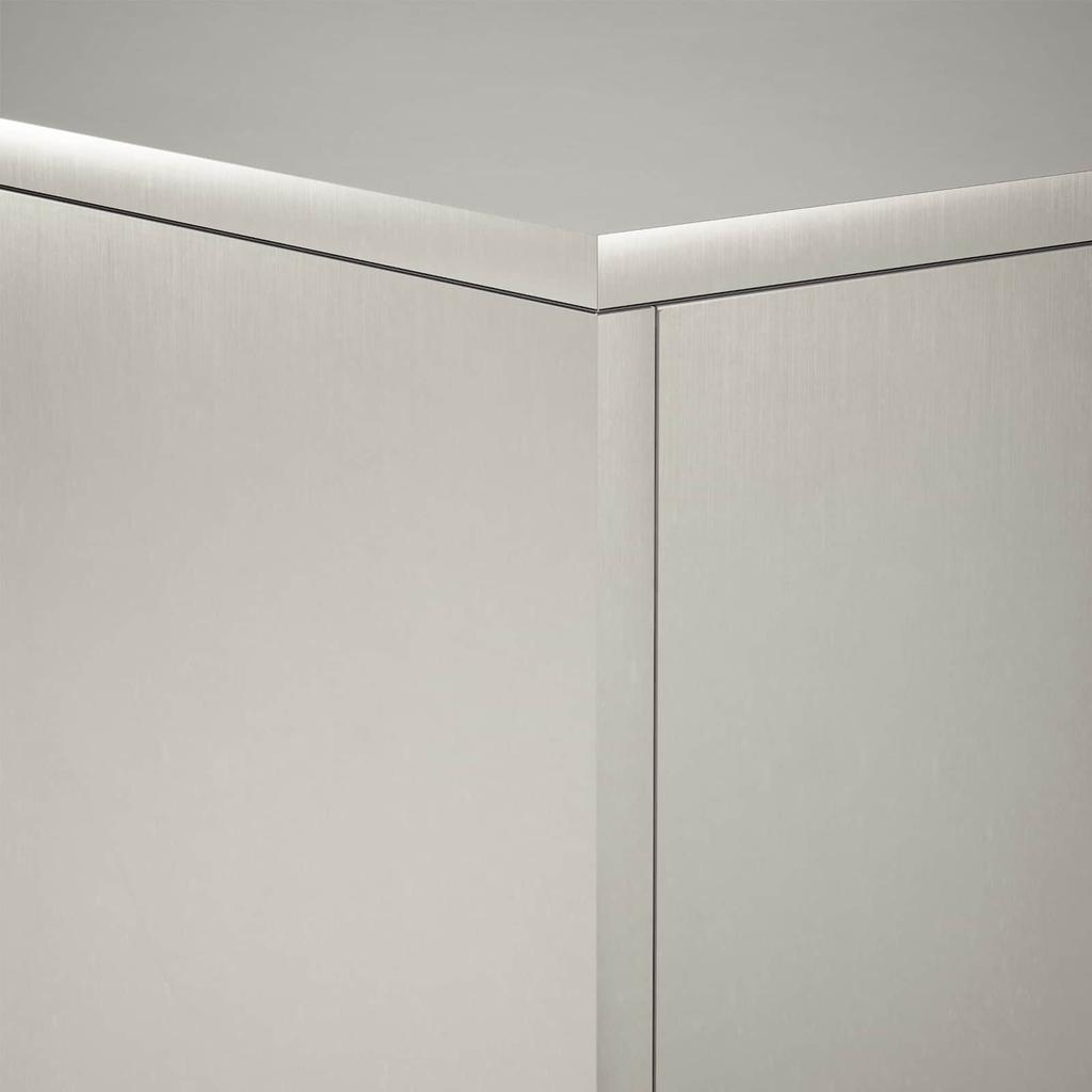 Plant Stand 2 Pieces Silver 30 X 30 X 60 Cm Steel