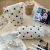 Multi-Functional Pencil Case Polka Dot Print Stationery Bag Portable Stationery Pouch  Gift