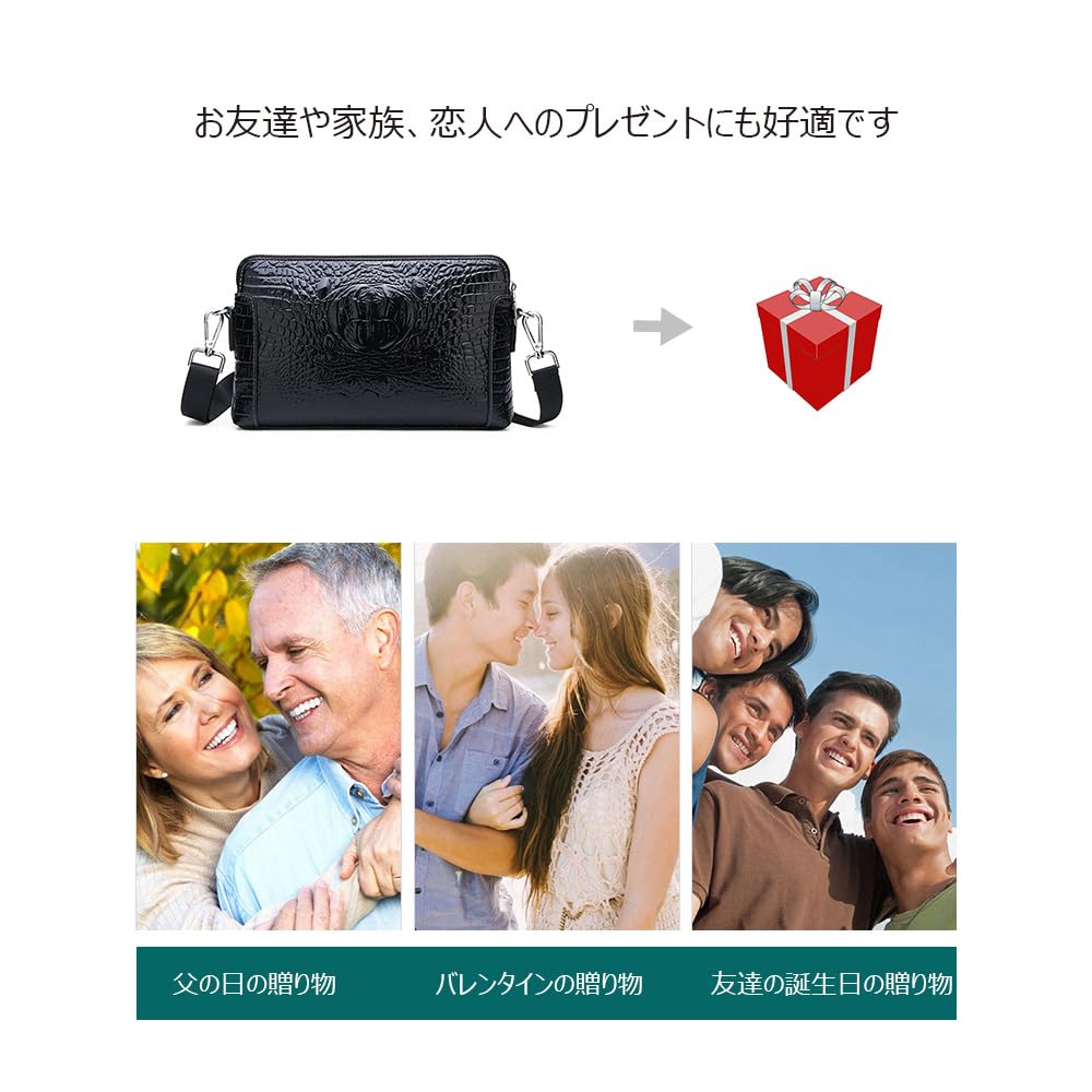 Leather Second Bag for Mini Shoulder Shoulder Body Chest Crossbody Wedding Ceremonial Bag for 8816 [Whatna] Men, 3-way Clutch, Handbag, Bag, Bag, Bag,
