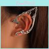Elf Cuff Gothic Ear Hooks For Women With Alloy Material Trendy Accessories Ear