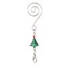 Yousheng 12Pcs Christmas Tree Hooks Alloy Metal S-Hooks for Ornaments And Stockings Decorative Hangers with Spring Clip