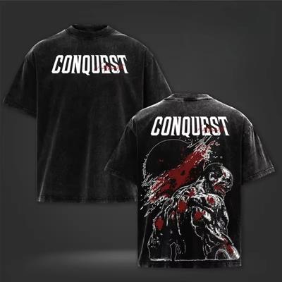 Invincible Comic T-shirt Vintage Washed Y2K Aesthetic Unisex Oversized Short Sleeve Summer Cotton Retro Streetwear 2026 Hot Sale