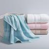 Jie Liya 430g Pure Cotton Antibacterial Bath Towel - Absorbent, Thickened, Suitable for Adults and Children.
