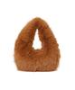 Sense of Place Women's Fur Round Bag AA47-2AN001 BROWN One