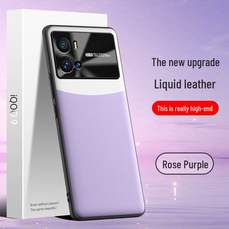 

iQOO9 Liquid Leather Case: Защитный чехол от падений и обрастания. iQOO9