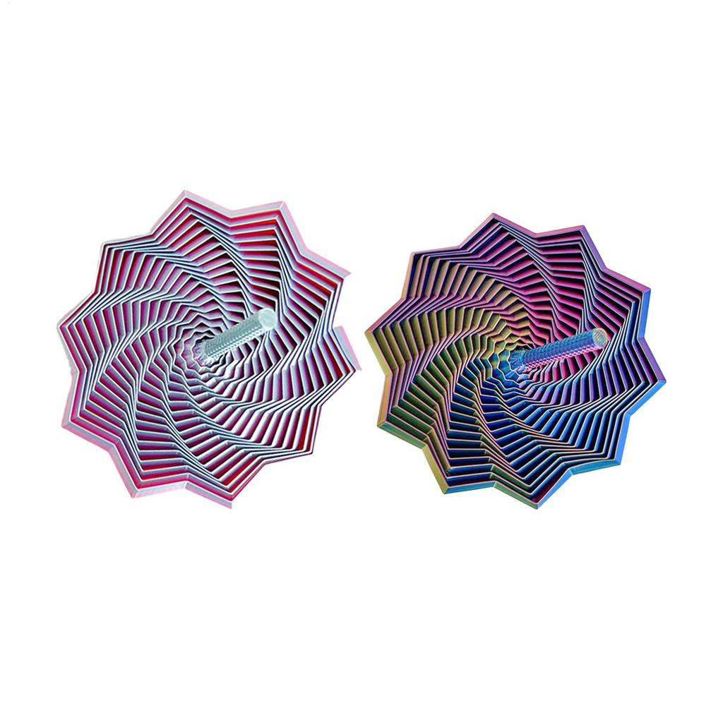 3D Basılı Genişletilmiş Duyusal Fidget Yıldız Fraktal Fidget Altıgen Spiral Stres Önleyici Duyusal Araçlar Ofis Stres Giderici Hediyeler