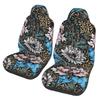 Plant William Morris Printed Car Seat Cover - 2-piece Set - Car Seat Protection Cover - Suitable for All Seasons