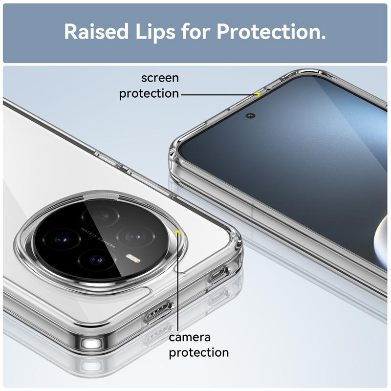 For Honor Magic 7 Pro Case Cover Huawei Honor Magic 7 6 5 Pro Capas Shockproof Colour Transparent Clear Fundas Honor Magic 7 Pro