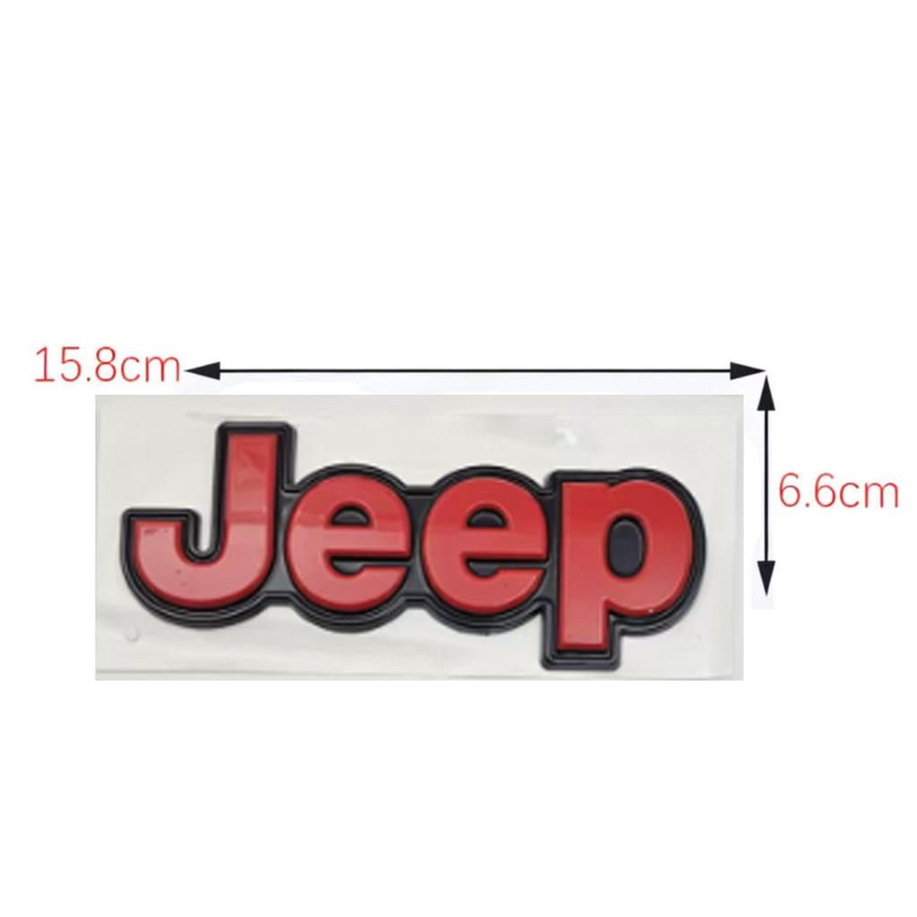 Car Front Rear LIMITED 4X4 Logo Auto Grille Emblem Sticker Accessories For Jeep Renegade Compass Grand Cherokee Wrangler Rubicon