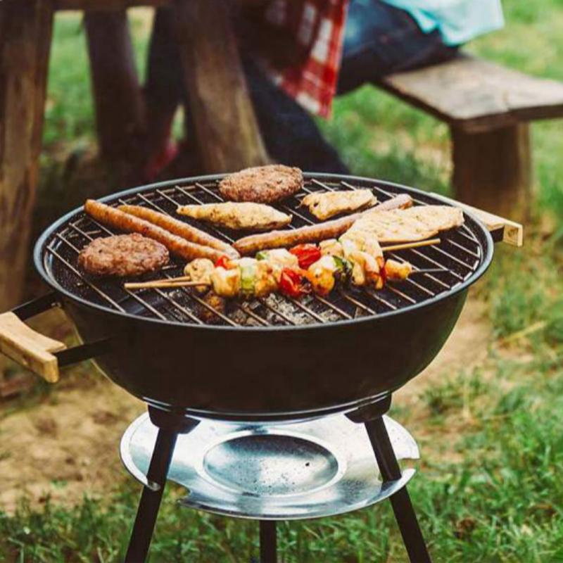 Round Stainless Steel BBQ Grill Grate Grid Wire Mesh Rack Replacement Cooking Net for Charcoal Gas Grill Outdoor Barbecue Use
