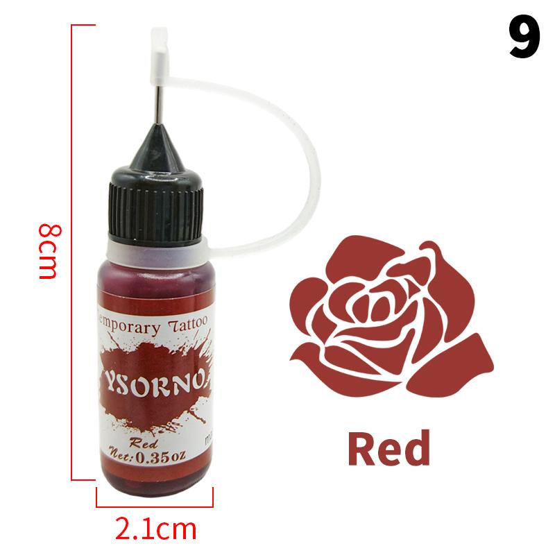 Multi-Colors Tattoo Ink Body Art Pigment Professional Beauty Paints Makeup Tattoo Supplies Semi-Permanent Liquid Tattoo Paste