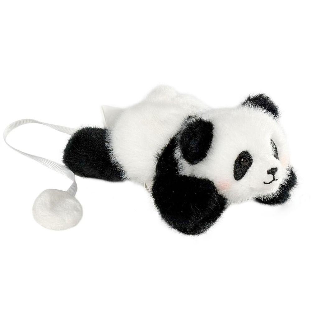 Soft Mini Panda Stuffed Animal Doll Panda Pattern Panda Shoulder Plush New Design Plushies Gift