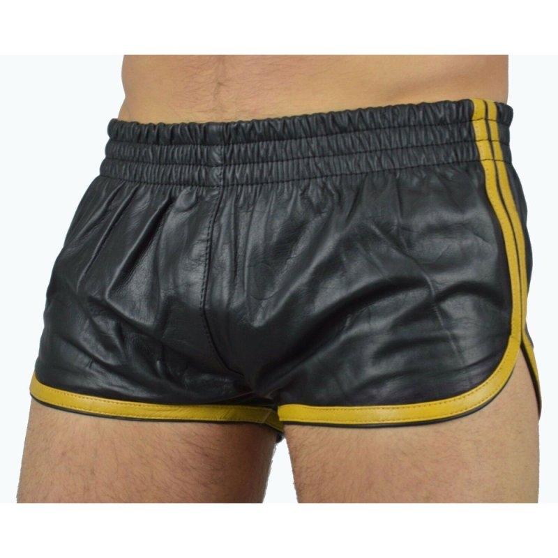 

Шорты из искусственной кожи Sports Line Черно-Желтые