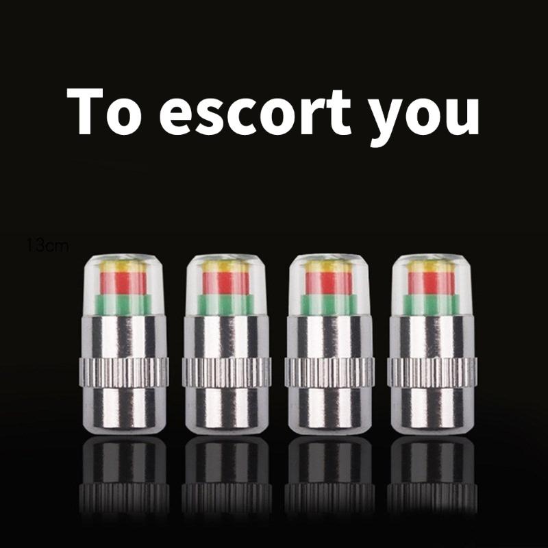 High Accuracy Car Tire Pressure Gauge Valves Caps Cover Monitoring Accurate Air Pressure Detection with Digital Screen