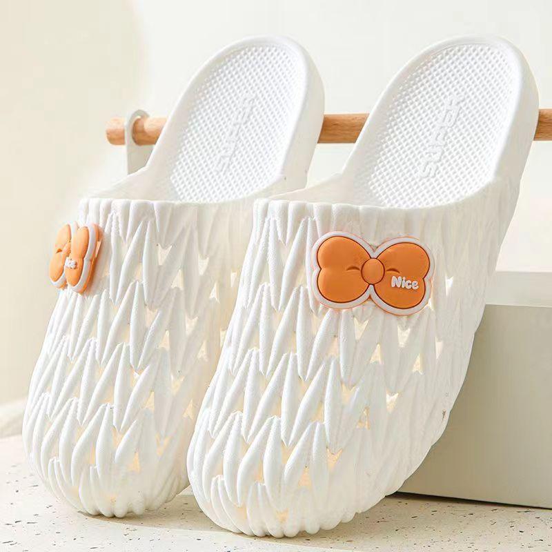 Non-slip bag head hole shoe women's summer comfortable going out home bathroom beach soft bottom cool slippers