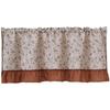 Retro-Stile Florale Designs Kurzer Vorhang Atmungsaktive Transparente Fensterdekorationen für Wohnzimmer Küche Schnelle Montage