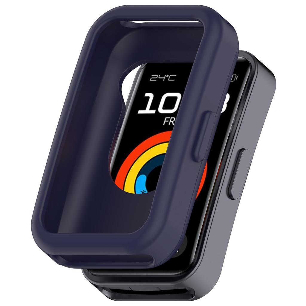 For Huawei Band 9/Band 8 Watch Case Soft Silicone Hollow Watch Frame Cover