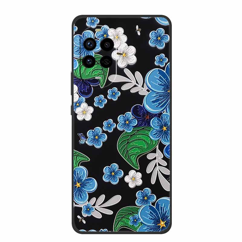 3D Emboss Case For Huawei Nova 14 Lite Phone Case 14lite Coque Flowers Silicone Soft Back Cover For Huawei Nova 14 lite Case Bag