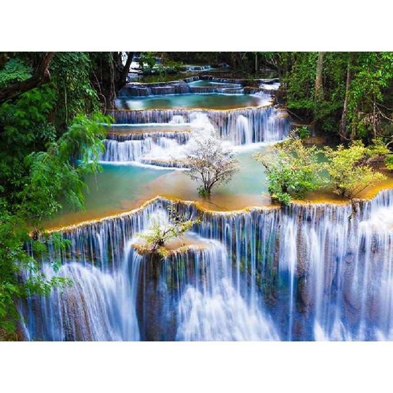 ZGmaxCL Diamond Painting 5D Fai Da Te - Quadro Paesaggio Cascata 100x50cm