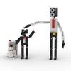 Hot Game Skibidi Toilet Vs Surveillant Building Blocks Abs Plastic, Toilet Man And Surveillant Designs, 100-200 Pieces