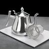 Removable Tea Pot With Filter Thickened Water Kettle With Strainer  Hotel Use