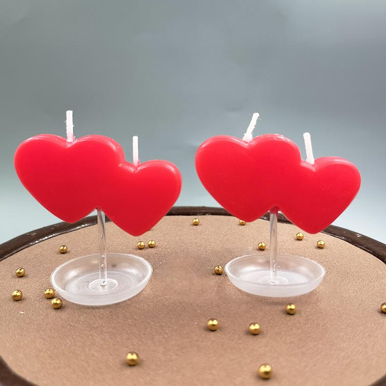 Birthday Candles Red Love Confession Creative Valentine's Day Romantic Wedding Proposal Party Birthday Candles
