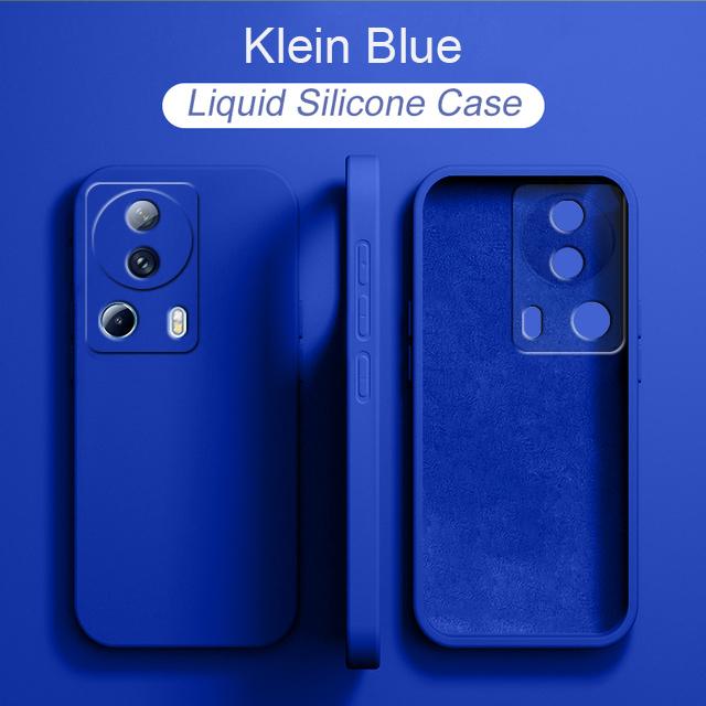 Flüssige Silikonhülle für XiaoMi 13 Mi13 M 13 Pro Mi 13Lite XiaoMi 13 Lite Globale Version Ganzkörper-Kameraschutzhülle QUADRATISCHE Abdeckung aus Silikon