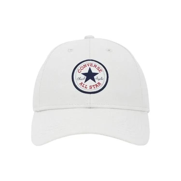 Converse Cotton Baseball Caps Unisex White (Unisex) Baseball Caps 10022135185