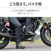 Daytona Motorcycle Side Gore Boots 24.5cm/Women's Genuine Leather Cowhide Shift Pad/Cushion Pad Built-in HBS-008 Black 29190