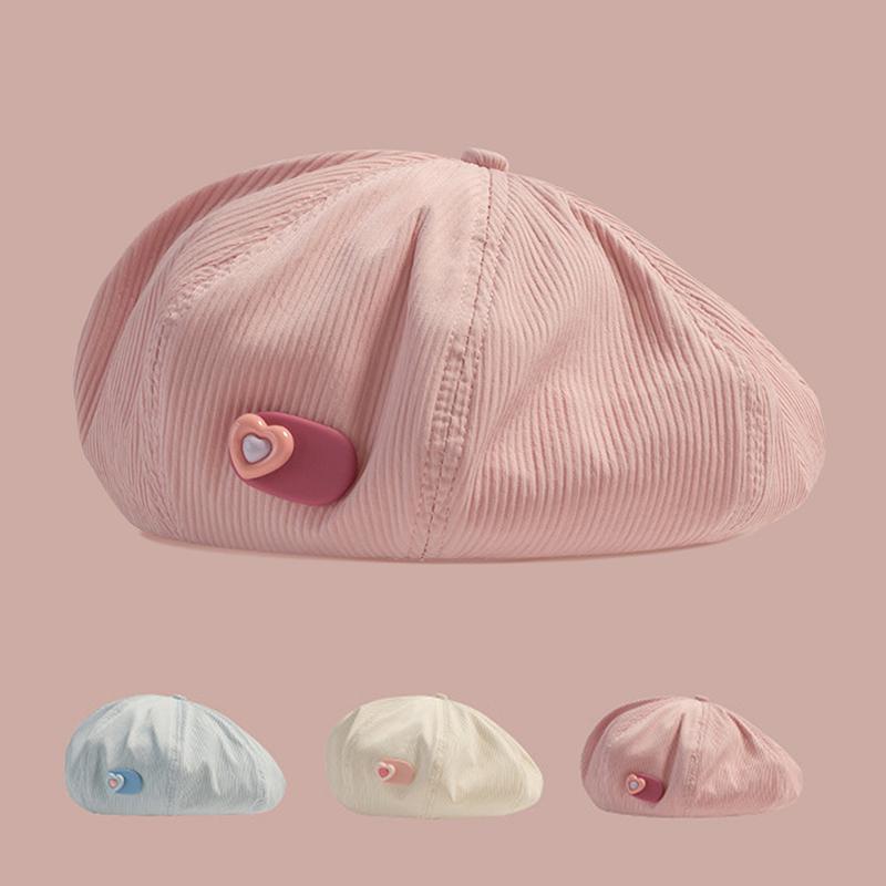 1 Pc Women'S Thin Breathable Beret Retro Style Fashionable Painter Hat Spring Summer Cap