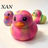 Gradient Duck Squeeze Toy Rainbow Stress Relief Toy, Slow Rise Colorful Relievers Soft Sensory Fidget