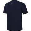 Fila 2023 Summer New Quick-Dry Sun Protection Tennis Sports Crew Neck Pullover Printed Short Sleeve T-Shirt Men Tops Dark-Blue A11M323118F-NV