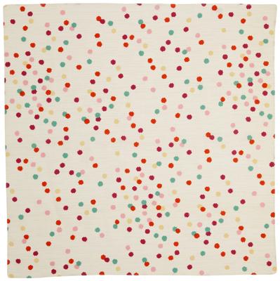 Musubi Furoshiki 70cm Modern Girl Konpeito Beige Made In Japan 20452-201