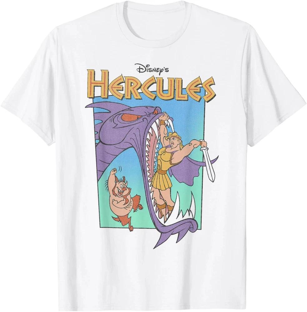 Hercules Hydra Battle White TShirt S