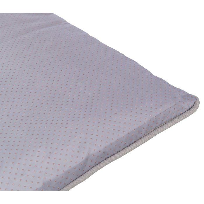 Matelas Pour Chien - TRIXIE - Marley - Gris - 70×50 Cm - Intérieur - Carré