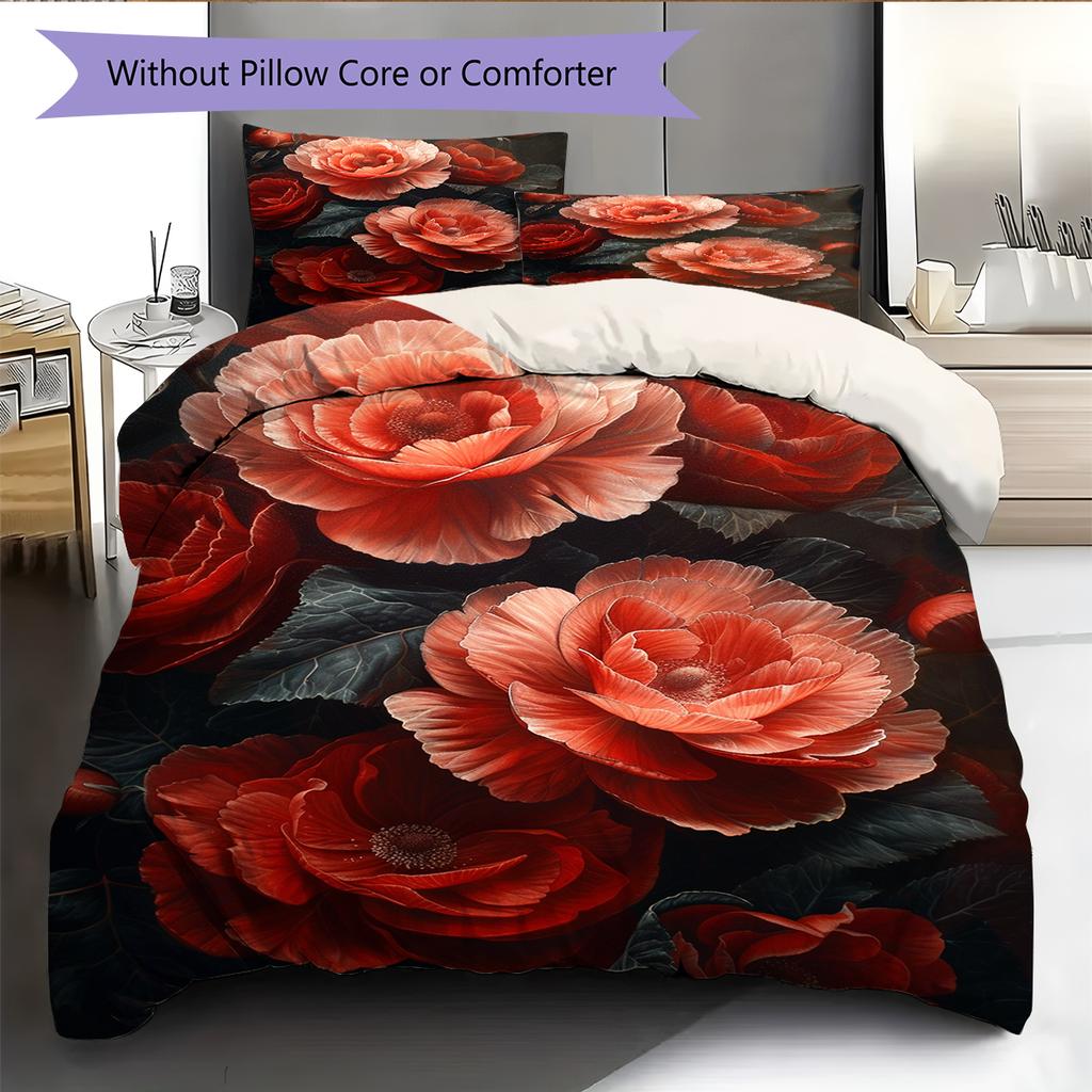 Cartoon Pattern Bedding Quilt Set Quilt Cover Pillowcase Home Decoration Birthday Gift (1 * duvet cover + 2 * pillowcase, without core)