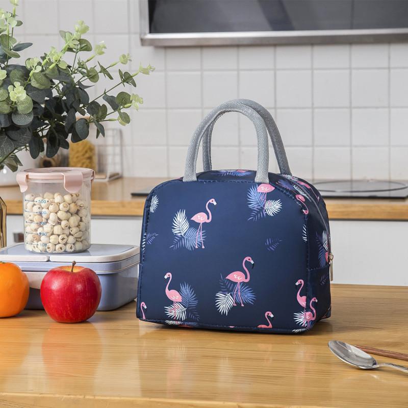 Box Lunch Handbag Insulated Bento With Aluminum Foil Thickened Bag By Hand Gift