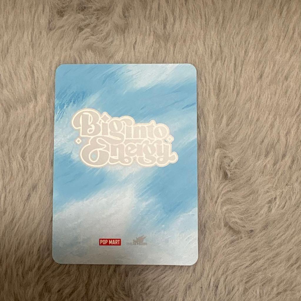 [USED] Authentic POPMART Energy Love Light Blue HOPE Pop Mart