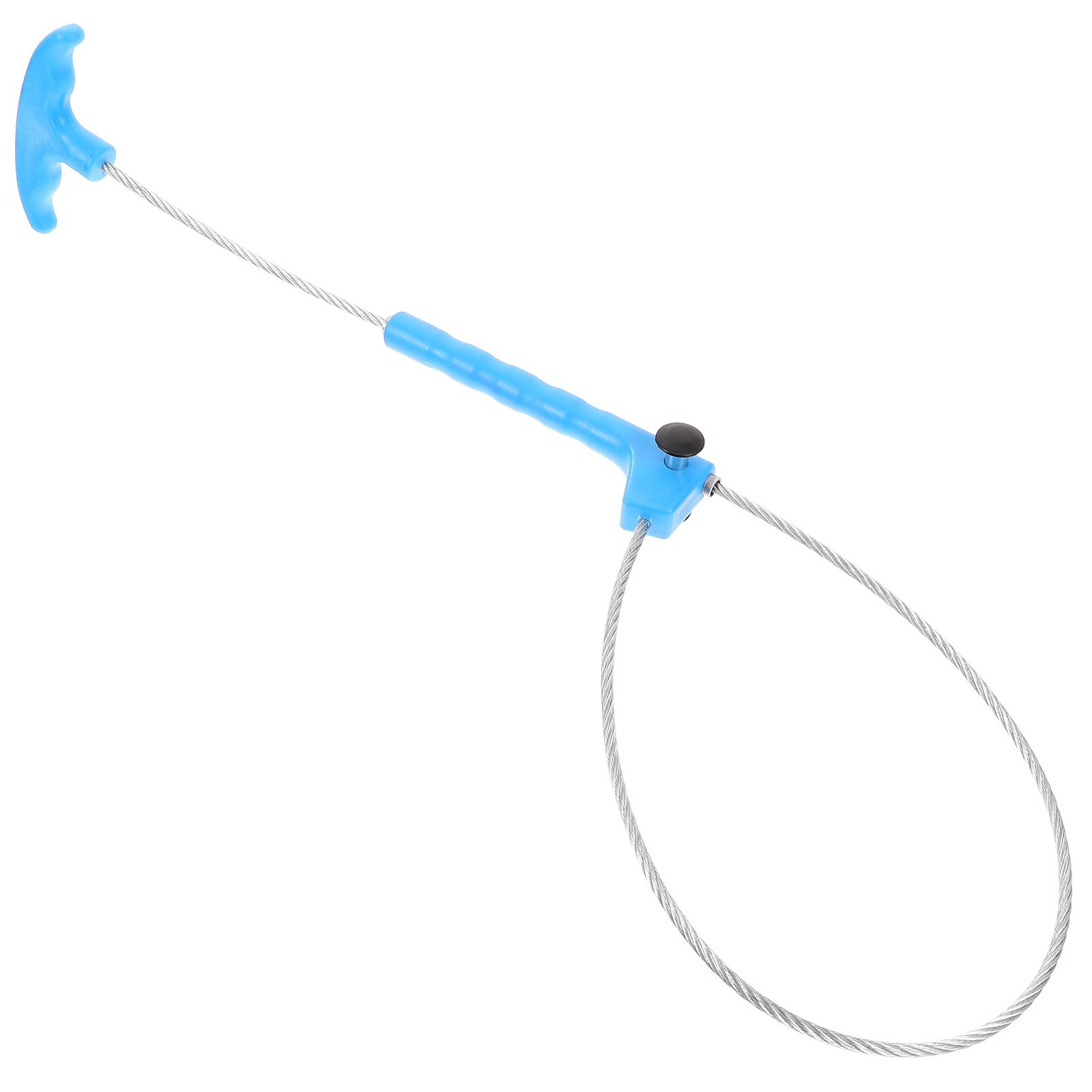 

Convenient Catch Pole Farm Pig Catcher Portable Sheep Catcher Catch Supply синій