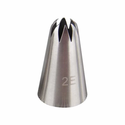 Sada 3 kulatých a květinových cukrářských špiček, nerezová ocel, pro výrobu květin, dortů, zdobení, cupcakes, pečení, DIY pekařské nástroje (Sada 3 Rou