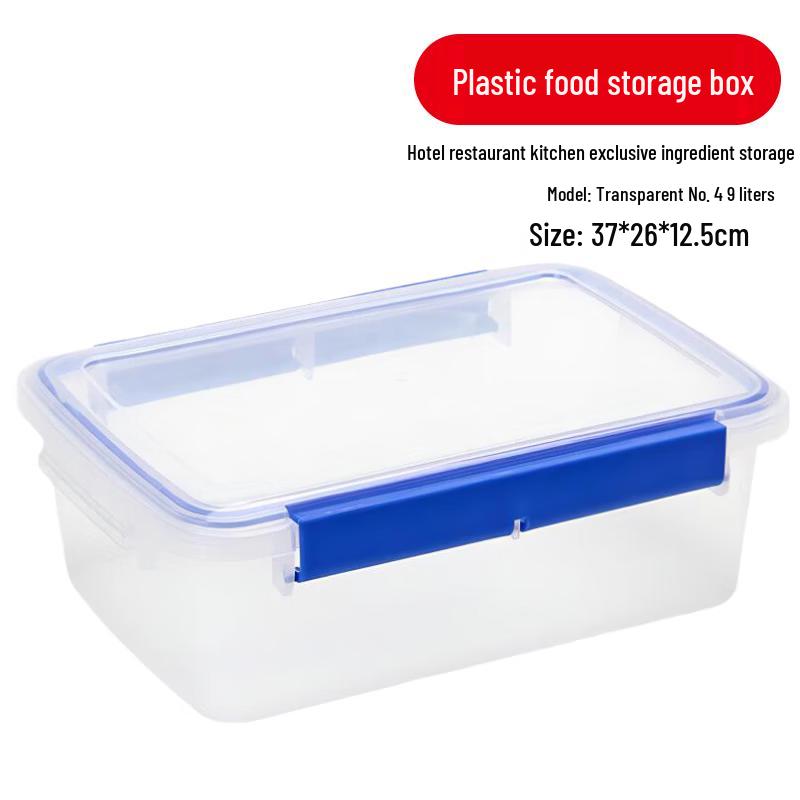 Commercial Clear Plastic Refrigerator Food Storage Containers