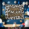 Party-Hintergrund Happy Birthday Geburtstag Foto-Booth-Hintergrund Haustür-Dekoration