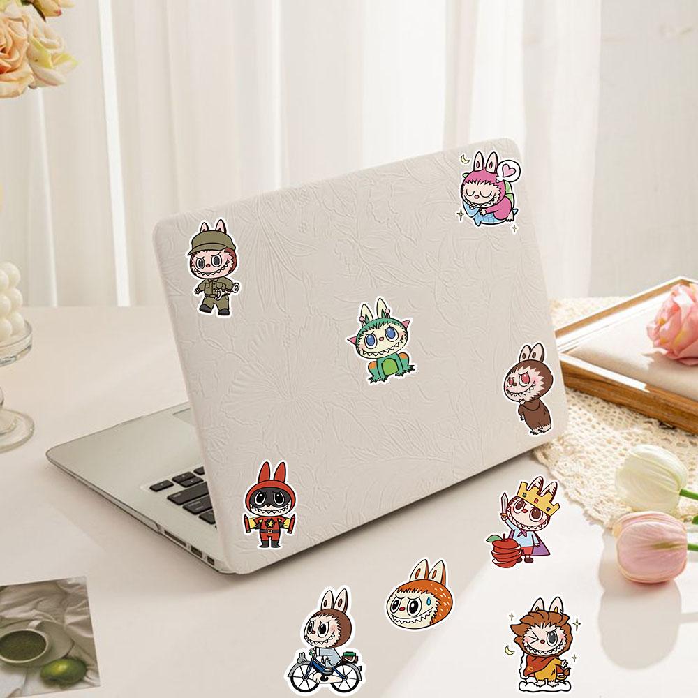 50Pcs Cute Monster Cartoon Stickers - DIY Waterproof Stickers for Phones Guitars Laptops Luggage and Mugs - Kids' Toys
