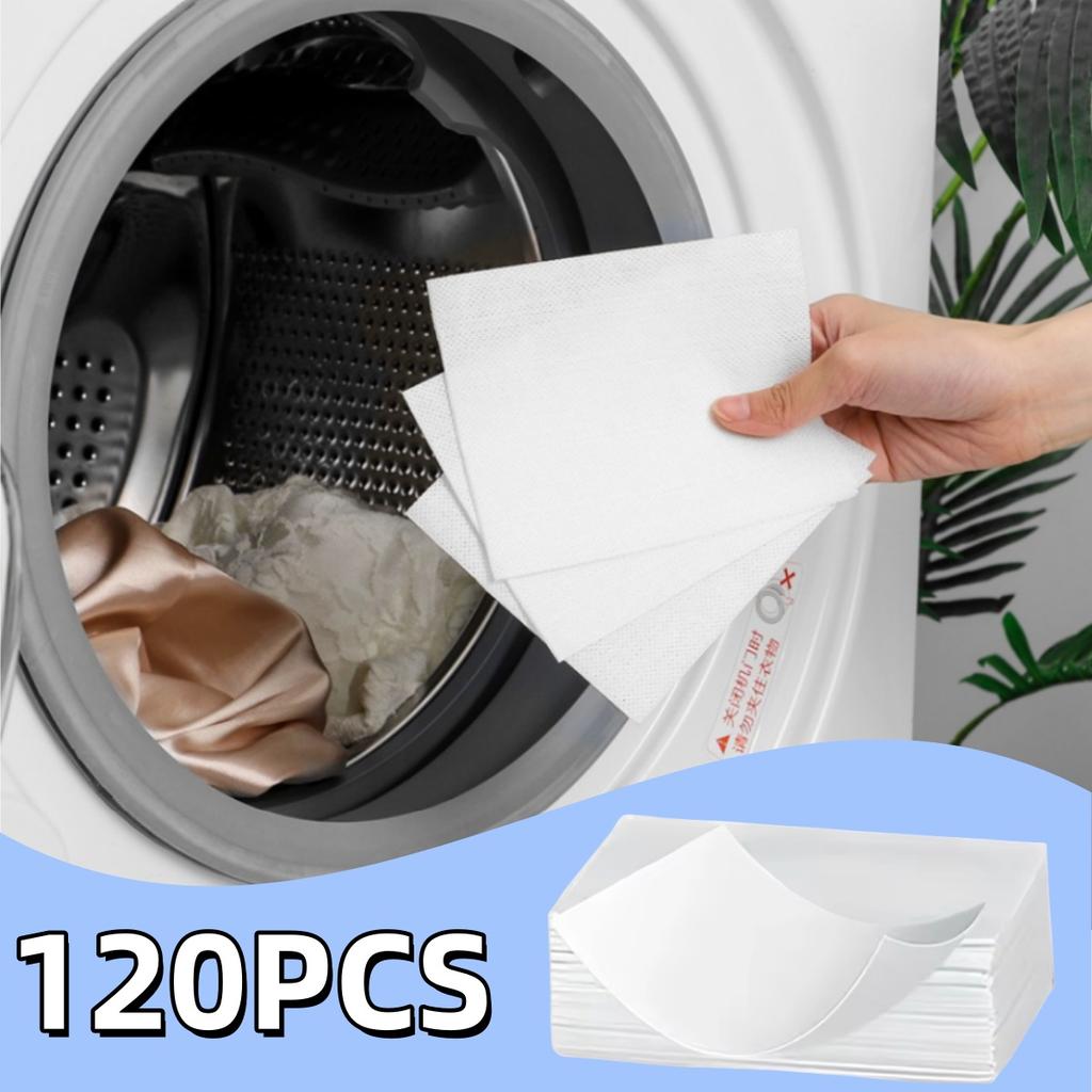 30-120 Pezzi Pastiglie Bucato Detersivo in Polvere Concentrato Sapone Bucato Lavatrice Vestiti Fogli Detergenti Potenti