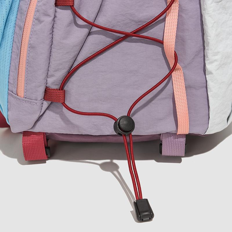 Zaino Multifunzione a Blocchi di Colore Zaino Sportivo Leggero ad Alta Capacità per Esterno Borsa da Petto