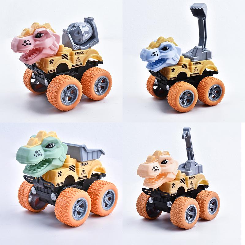 Children's Four-Wheel Drive Off-Road Stunt Car - Durable Inertial Toy Model