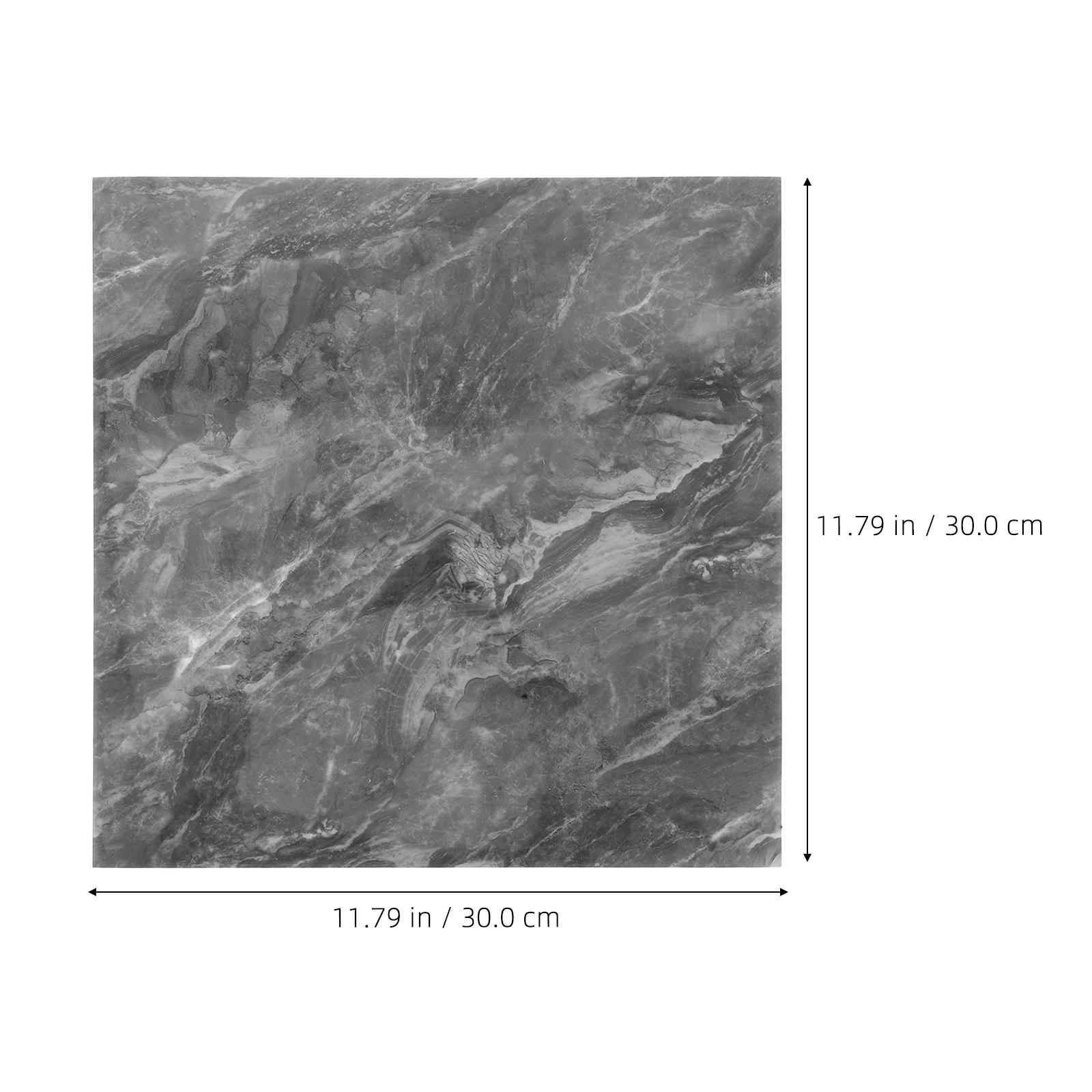 

10pcs Peel And Stick Marble Tiles For Bathroom Kitchen Self-Adhesive Wall Covering Easy Installation Backsplash For Living Room серый